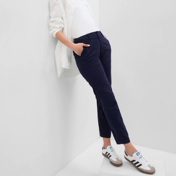 GAP Signature Skinny Ankle Khaki Pants - Picture 1 of 9
